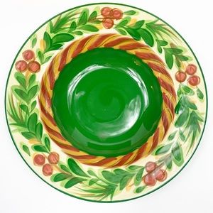 Gail Pittman Christmas Bowl 10.5” Southern Living at Home